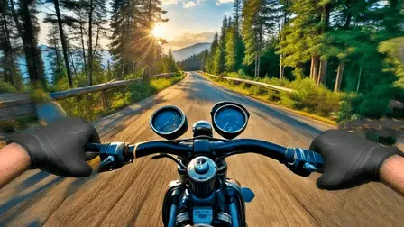 Motorcycle Racer: Road Mayhem - free online game