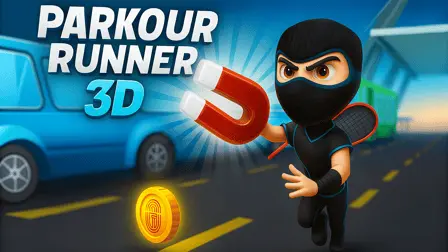 Parkour Runner 3D - free online game