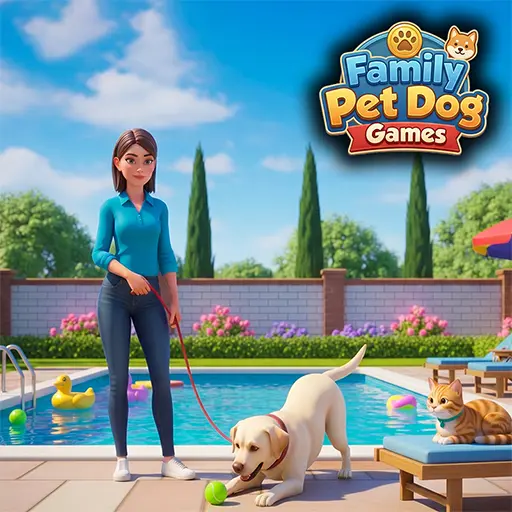 Family Pet Dog Games - free online game
