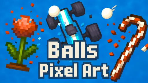Balls: Pixel Art - free online game