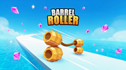 Barrel Roller: Stack & Run 3D - free online game