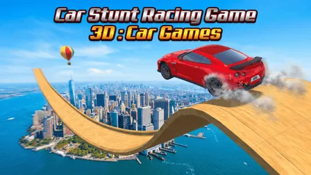Car Stunt Racing Game 3D : Car Games  - free online game