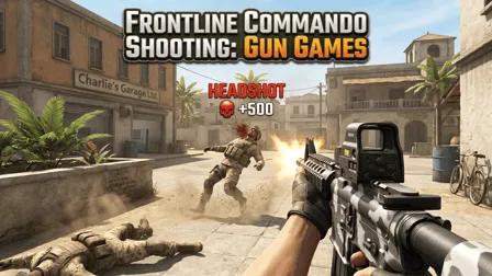 Frontline Commando Shooting: Gun Games - free online game