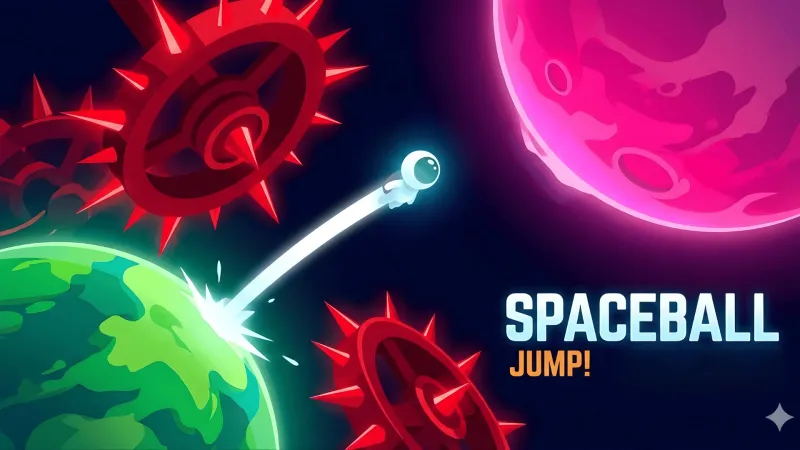 Spaceball Jump - free online game
