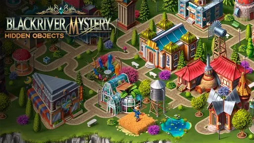 Blackriver Mystery. Hidden Objects - free online game