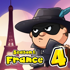 Bob The Robber 4 season 1: France - free online game