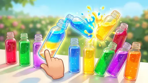 Bottle Color Match Challenge - free online game