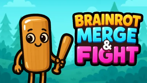 Brainrot Merge & Fight - free online game