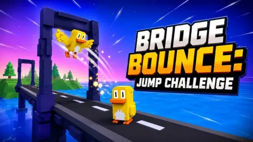 Bridge Bounce: Jump Challenge - free online game