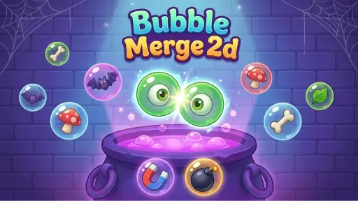 Bubble Merge 2d - free online game
