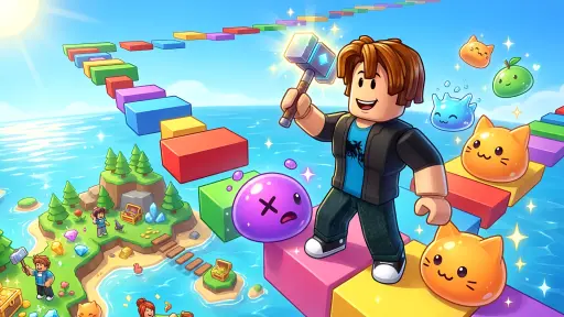 Build Obby World - free online game