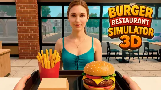 Burger Restaurant Simulator 3D - free online game