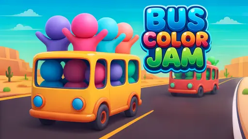 Bus Color Jam - free online game