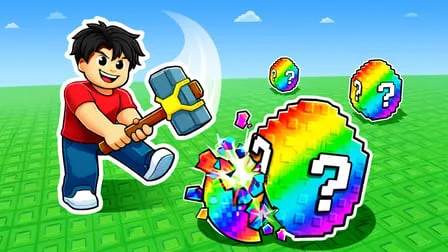Break a Lucky Egg Brainrots - free online game