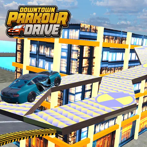 Downtown Parkour Drive - free online game