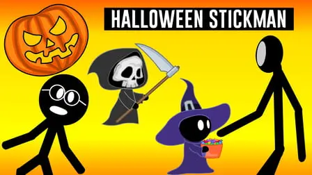 Halloween Stickman - free online game