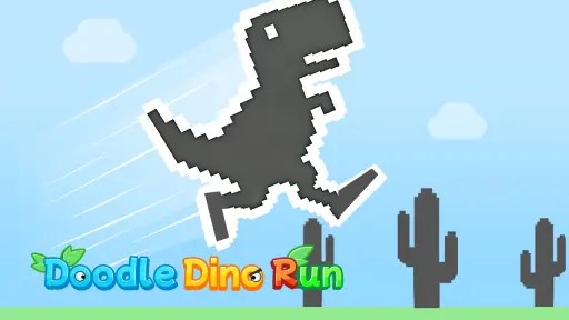 Doodle Dino Run - free online game