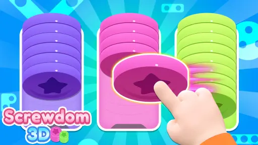 Screwdom 3D - free online game