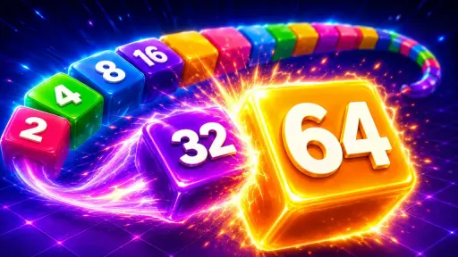 2048 Snake.io - free online game