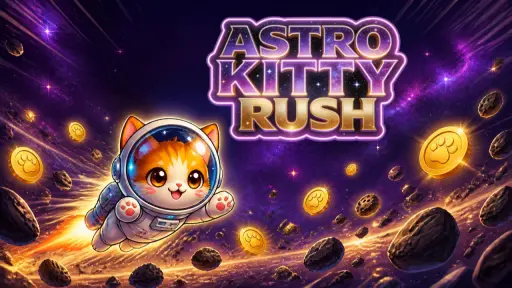 Astro Kitty Rush - free online game
