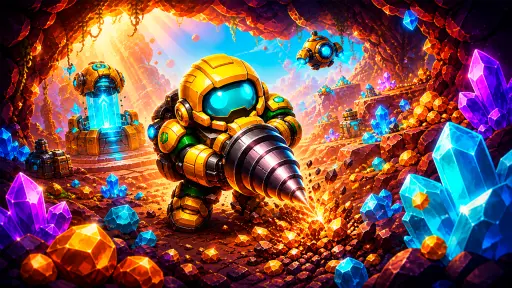 Deep Drill Run - free online game