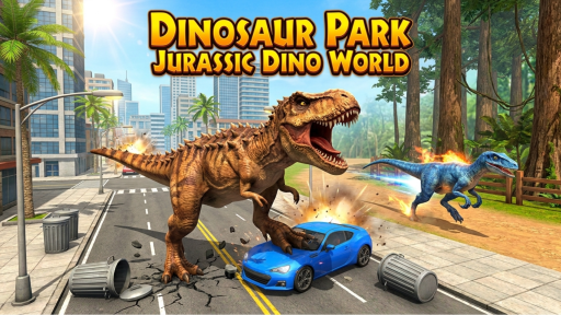 Dinosaur Park Jurassic Dino World - free online game