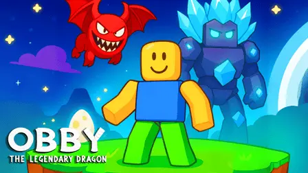 Obby The Legendary Dragon - free online game