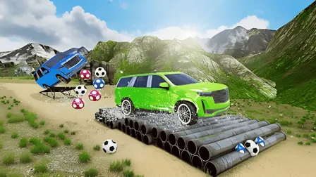 USA Luxury 4x4 SUV Offroad Driving Simulator - free online game