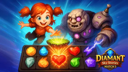 Diamant: Match 3 Sky Story - free online game
