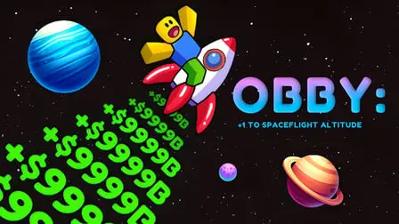 Obby: +1 to spaceflight altitude - free online game