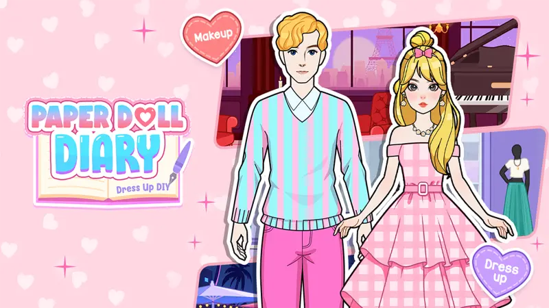 Paper Doll Diary: Dress Up DIY - free online game