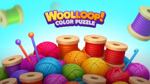 Woolloop! Color Puzzle - free online game