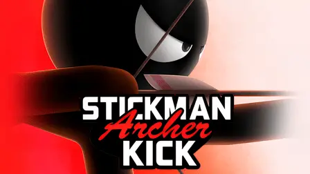 Stickman Archer Kick - free online game