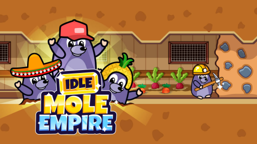 Idle Mole Empire - free online game