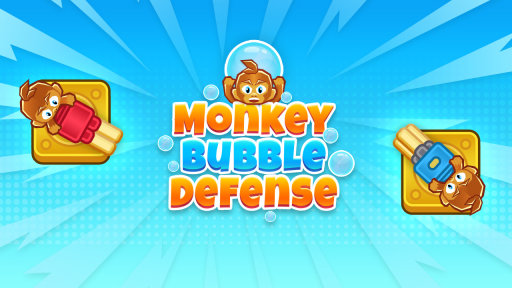 Monkey Bubble Defense - free online game