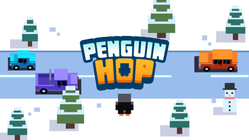 Penguin Hop - free online game
