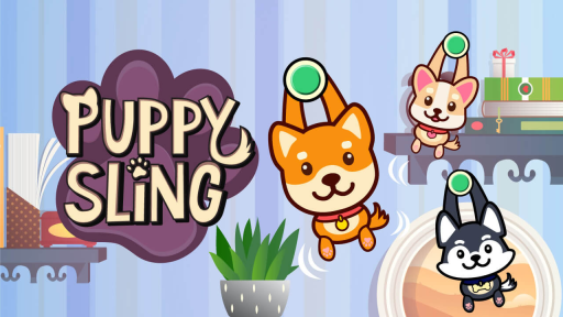 Puppy Sling - free online game