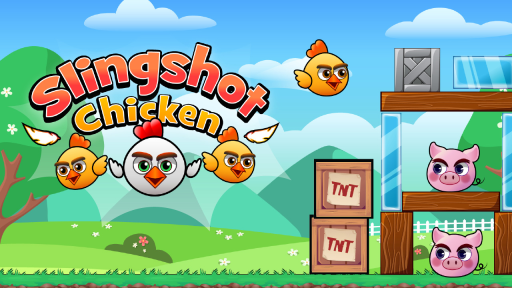 Slingshot Chicken - free online game