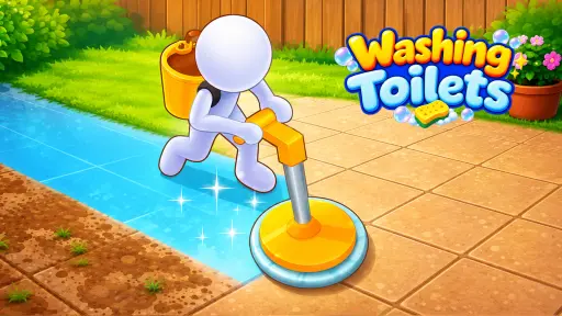 Washing Toilets - free online game